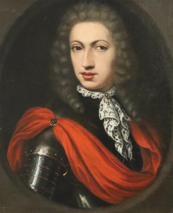 Pieter Rodingh (fl.1668-1689) Portrait of James FitzJames, 1st Duke of Berwick, 1st Duke FitzJames, 1st Duke of Liria and Jerica, 1670-